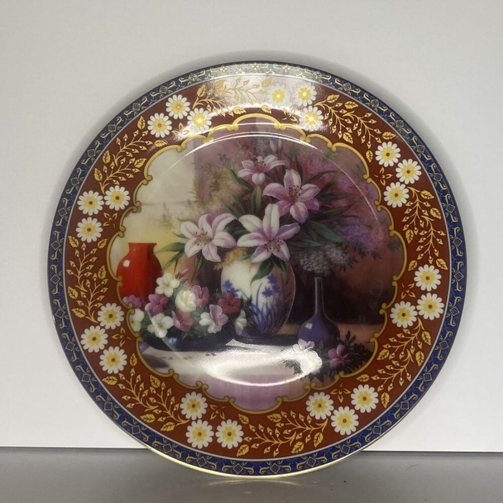 Vintage adeline Fine Porcelain Plate with Cake Server